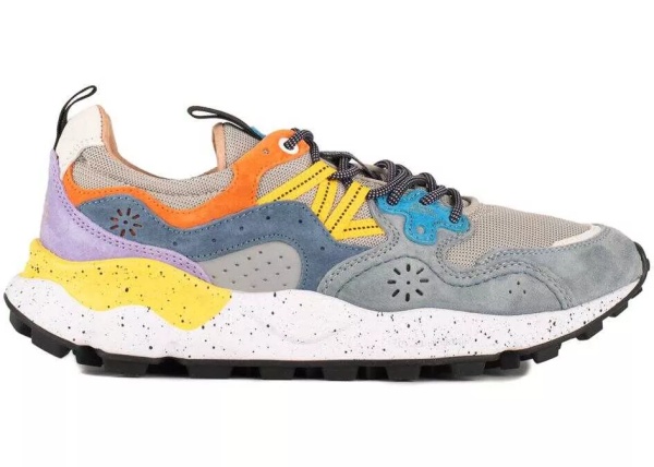 Sneakers Flower Mountain Yamano 3 Sneakers In Suede And Technical Fabric Multicolor*