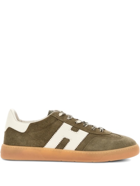 Sneakers Hogan verzi din piele