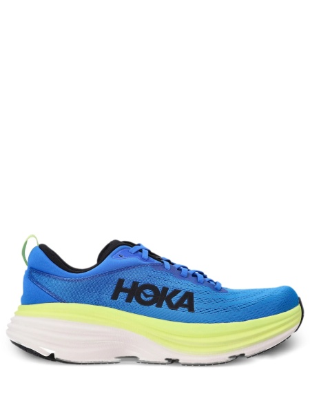 Sneakers Hoka One One albastri din material textil
