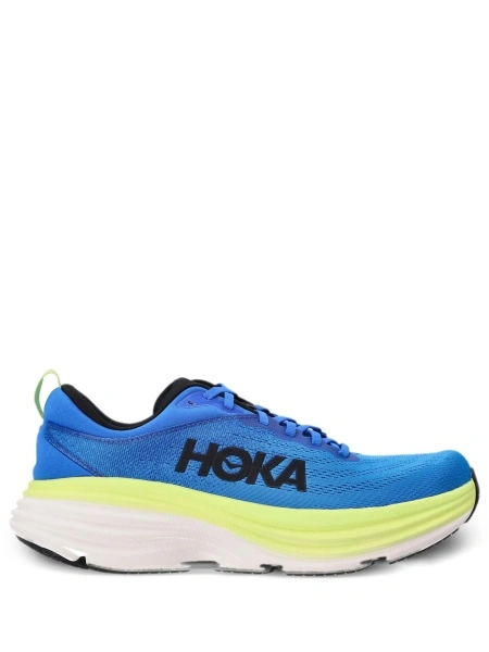 Sneakers Hoka One One albastri din material textil