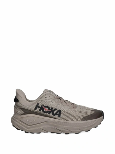 Sneakers Hoka One One gri din plasa si poliuretan