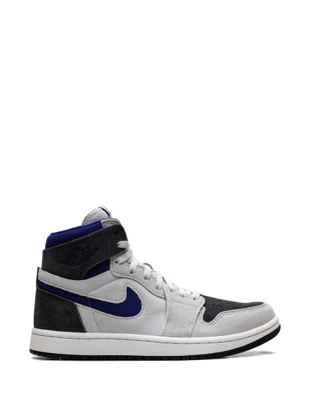 Sneakers Jordan air jordan 1 gri din material textil