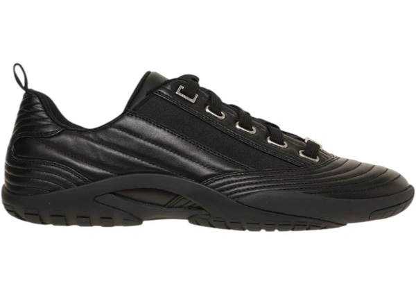 Sneakers Lanvin negri din piele