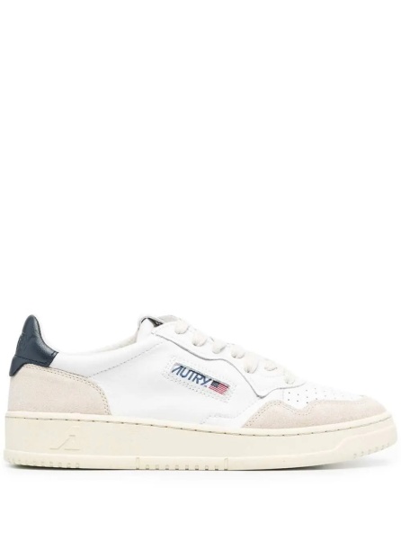 Sneakers Low Sneakers 'Medalist' with Suede Inserts and Contrast Leather Heel for Men