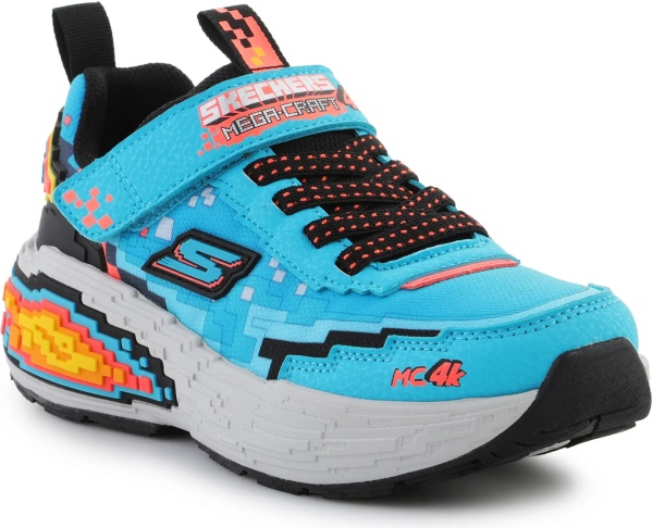 Sneakers Mega-Craft 4K TURQUOISE/BLACK