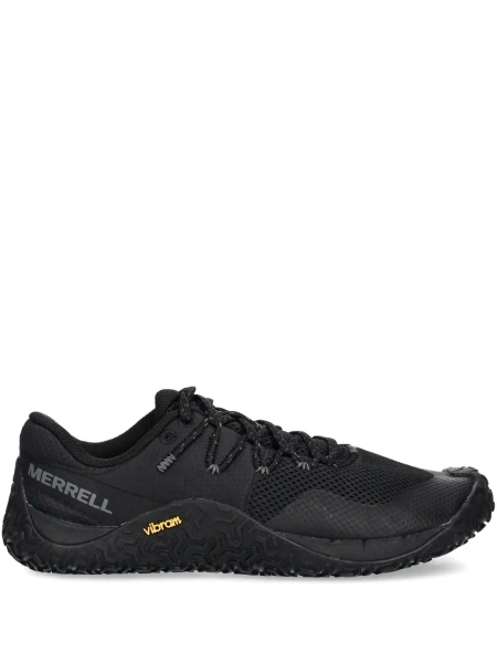 Sneakers Merrell negri din material reciclat si piele