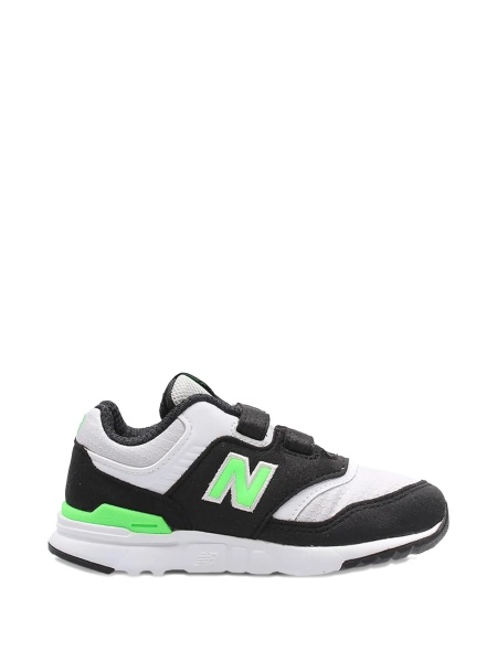Sneakers New Balance albi din poliuretan si material textil