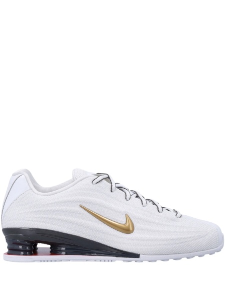 Sneakers Nike albi din poliuretan si material textil
