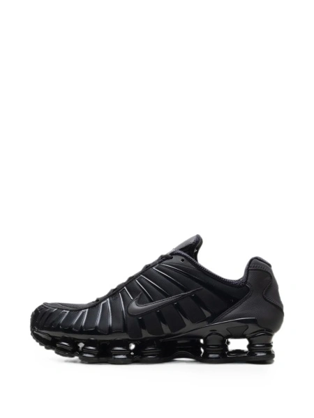 Sneakers Nike shox negri din material textil