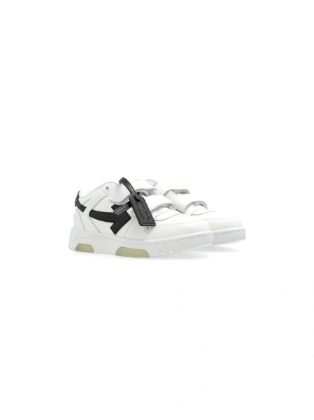 Sneakers Off-White albi din piele