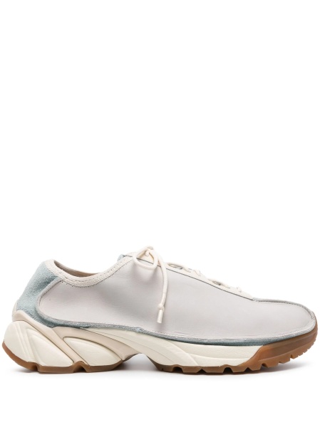 Sneakers OUR LEGACY gri din piele intoarsa si piele