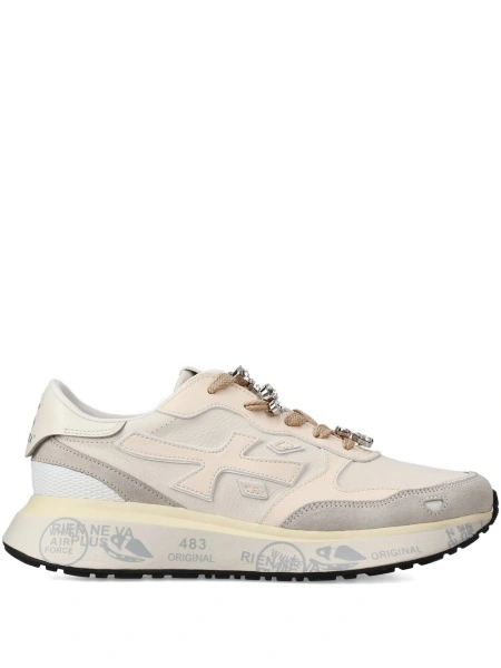 Sneakers Premiata neutri din piele