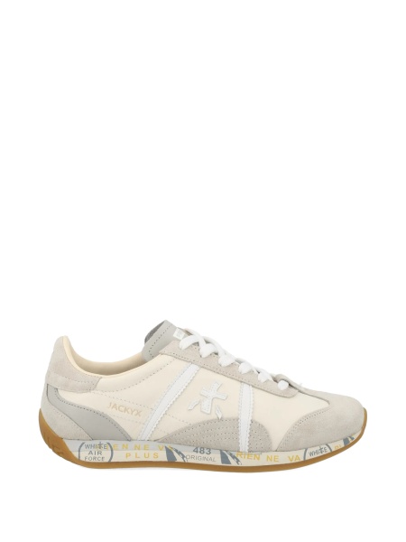 Sneakers Premiata neutri din piele