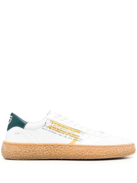 Sneakers PURAAI albi din poliuretan