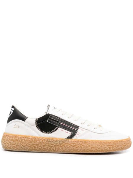 Sneakers PURAAI albi din poliuretan
