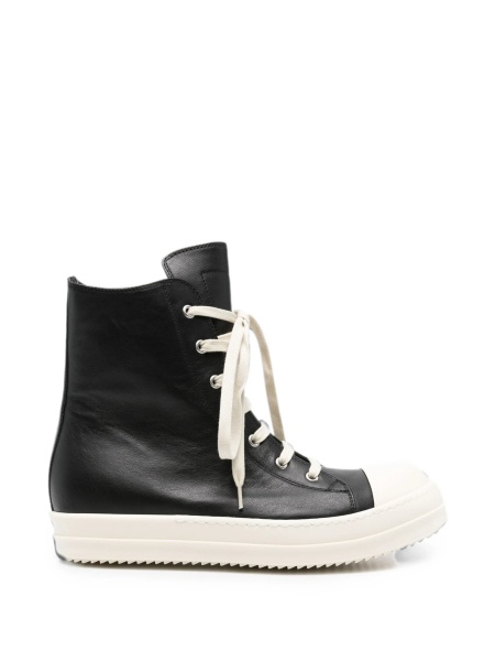 Sneakers Rick Owens negri din piele
