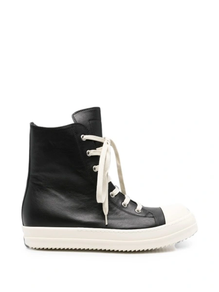 Sneakers Rick Owens negri din piele