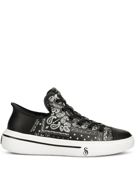 Sneakers SKECHERS negri din piele