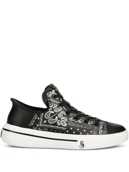 Sneakers SKECHERS negri din piele