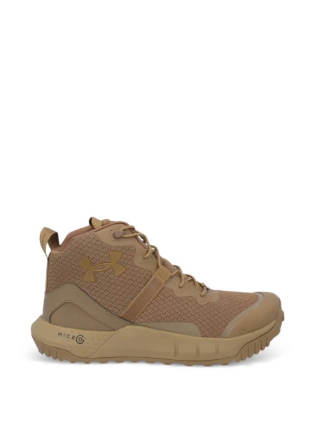 Sneakers Under Armour neutri din material textil si piele