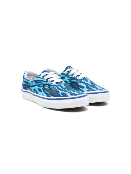 Sneakers Vans albastri din material textil