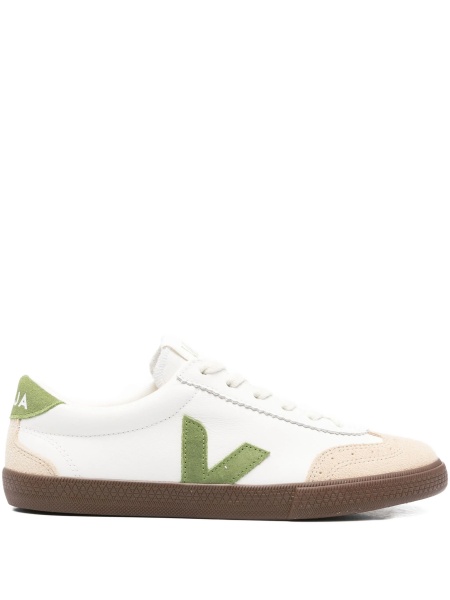 Sneakers VEJA neutri din piele intoarsa si piele