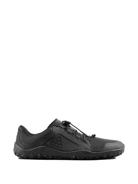 Sneakers Vivobarefoot negri din piele eco si plasa