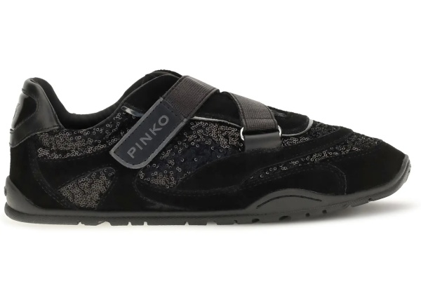 Sneakers Yulia suede Sneakers with sequins