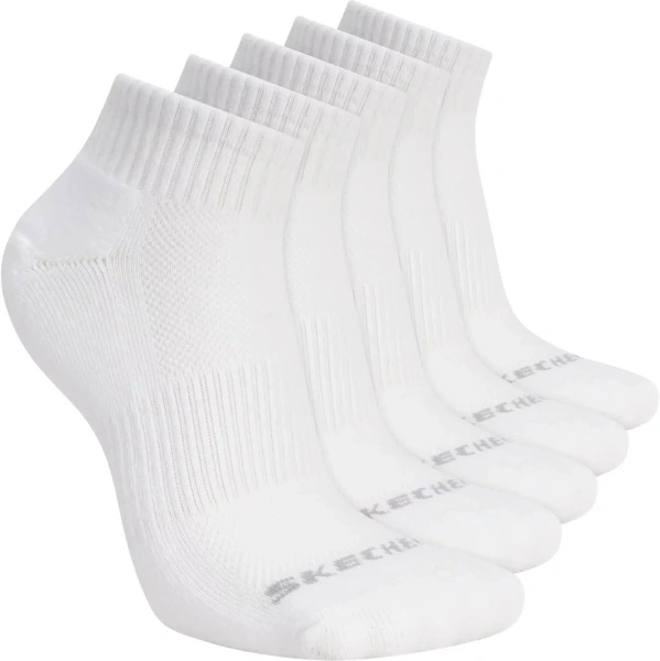 Sosete 5pk Unisex 1/2 Terry Qtr Crew