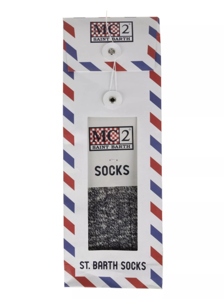 Sosete MC2 SAINT BARTH socks SOXR001 10626E MELANGE 61