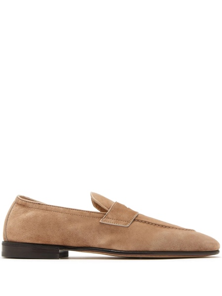 Suede loafers