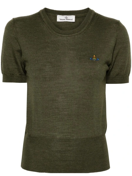 Top tricotat Vivienne Westwood verde