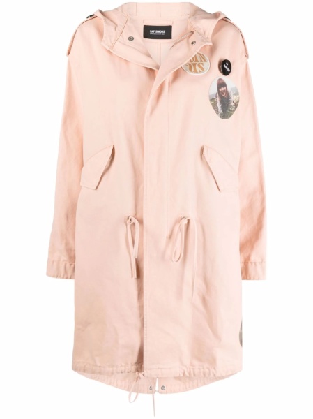 Trenci Raf Simons roz din bumbac