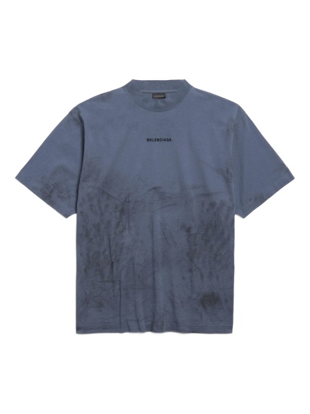 Tricou Balenciaga albastru