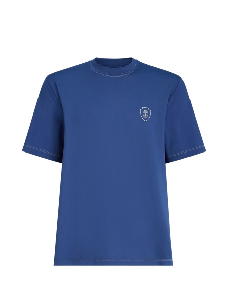 Tricou Brunello Cucinelli albastru