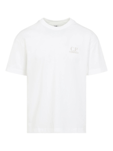 Tricou C.P. Company alb