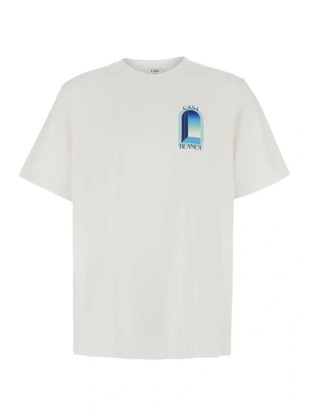 Tricou Casablanca alb din bumbac
