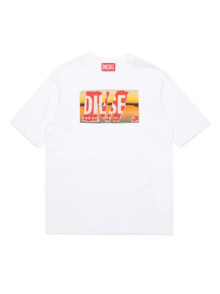 Tricou Diesel alb