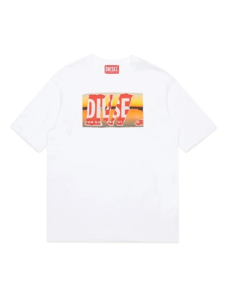 Tricou Diesel alb