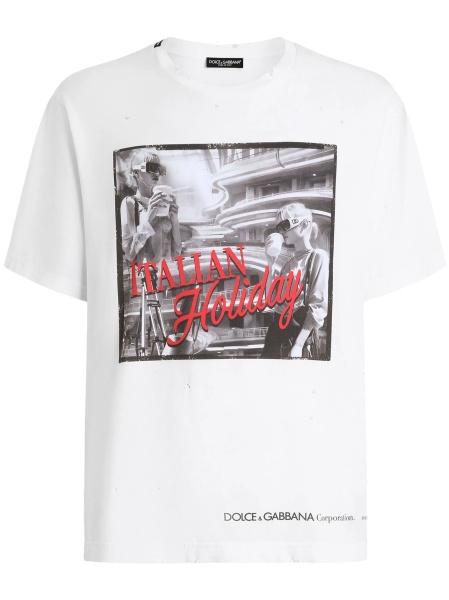 Tricou Dolce & Gabbana alb