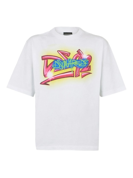 Tricou DSQUARED2 alb