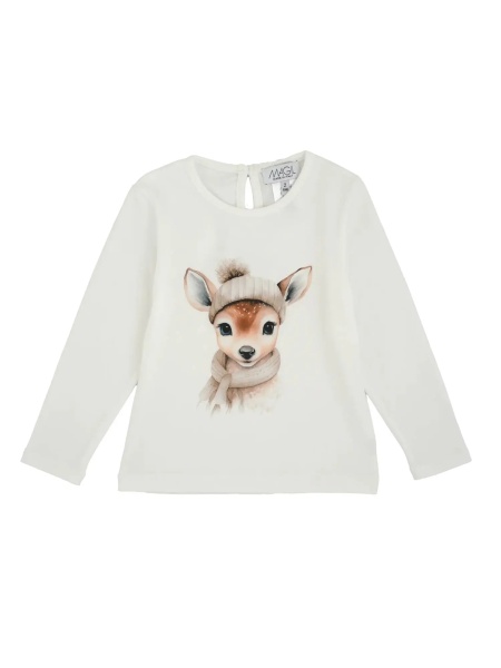 Tricou Fawn print T-shirt