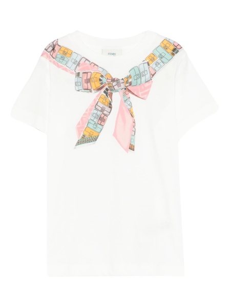 Tricou Fendi alb