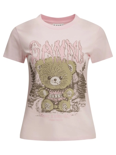 Tricou "Forest Teddy" Crew-Neck T-Shirt