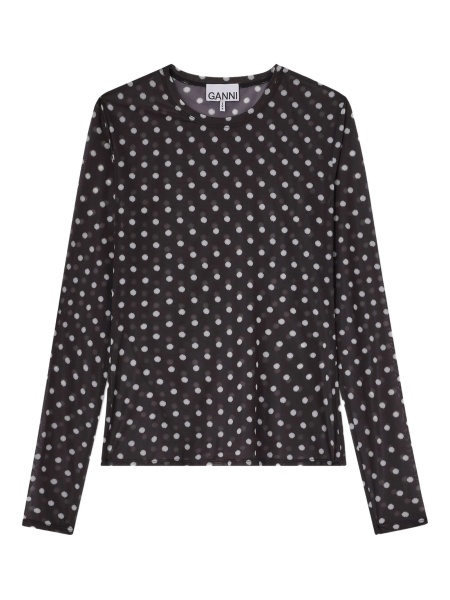 Tricou Ganni negru