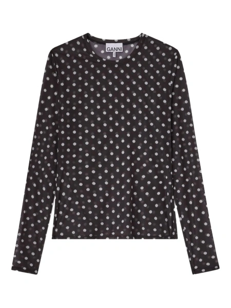 Tricou Ganni negru