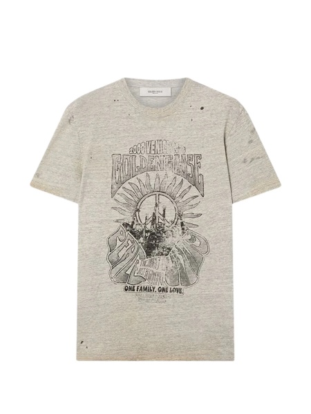 Tricou Golden Goose gri