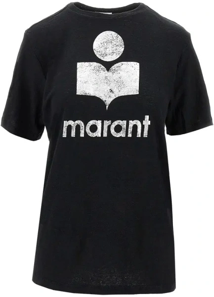 Tricou Isabel Marant negru din in