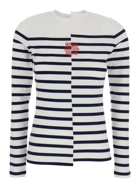Tricou Jean Paul Gaultier alb din bumbac