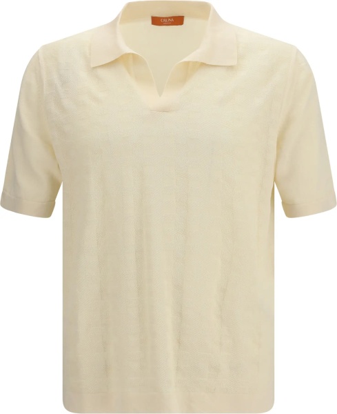 Tricou Levanti V-neck knit T-shirt